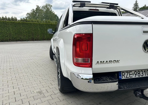 Volkswagen Amarok cena 68000 przebieg: 212000, rok produkcji 2013 z Dynów małe 79